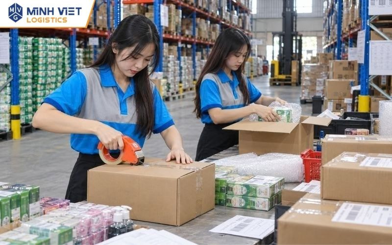 Cho thuê kho kết hợp dịch vụ logistics